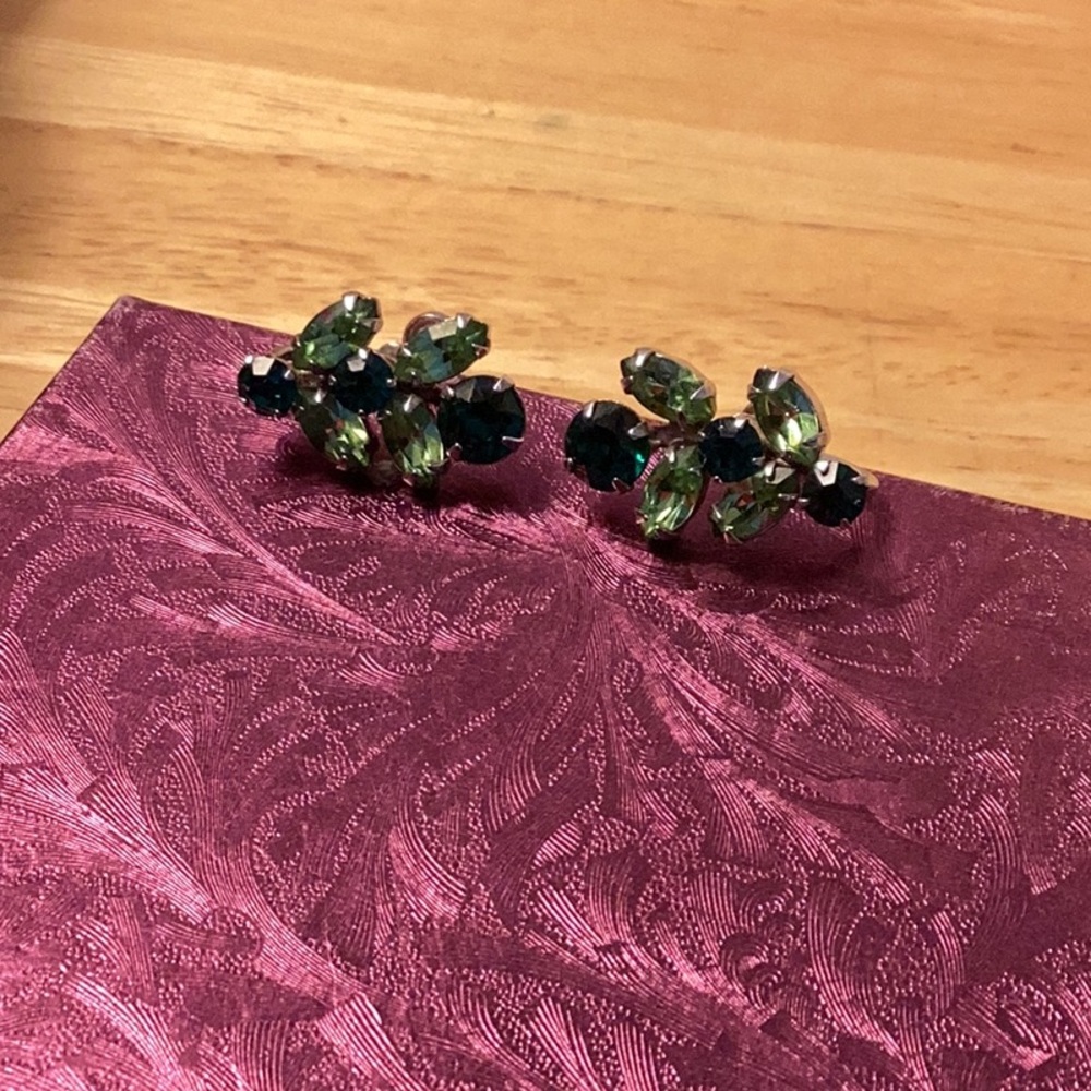 Screw on earrings by Sherman . Stamped and nice